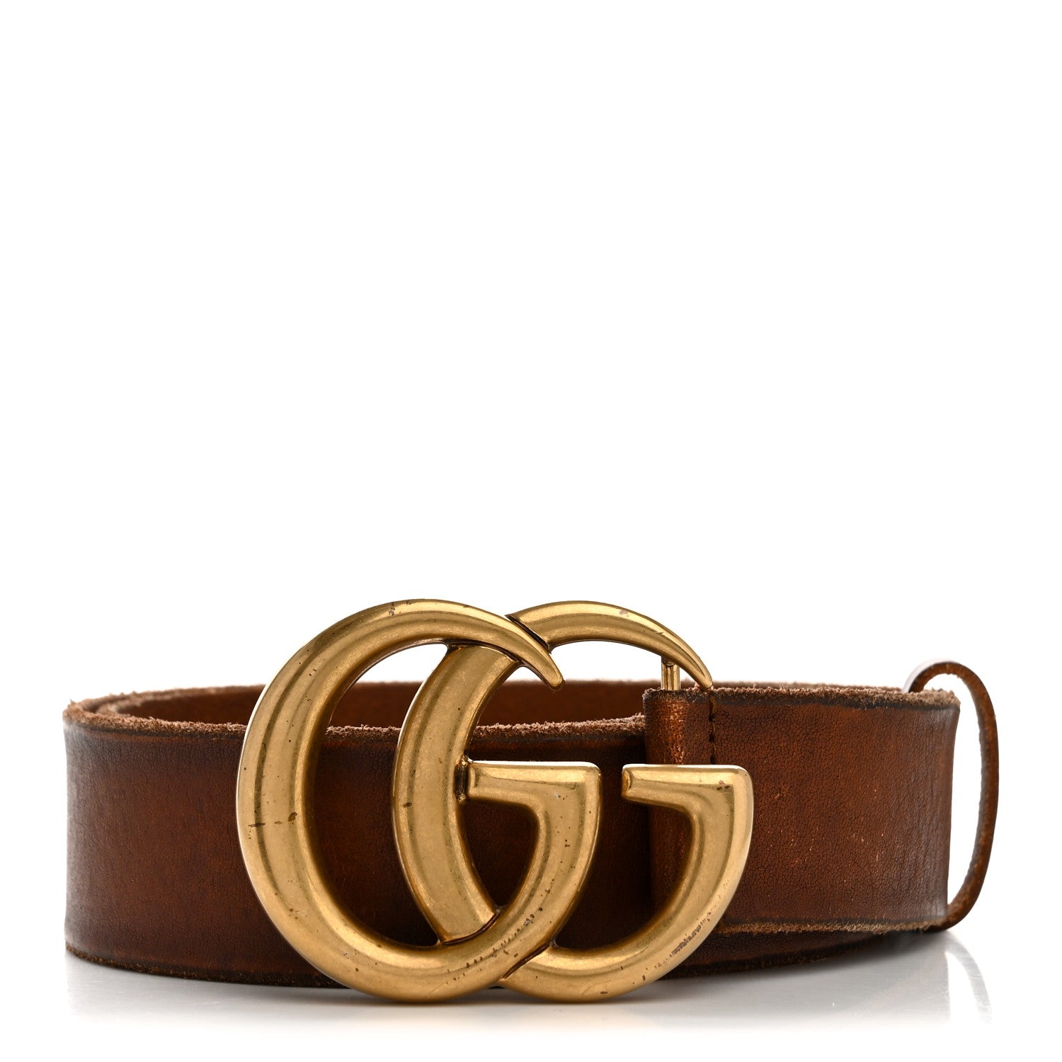 Gucci Faded Calfskin Double G 40mm Belt 75 30 Cuir 1 of 5