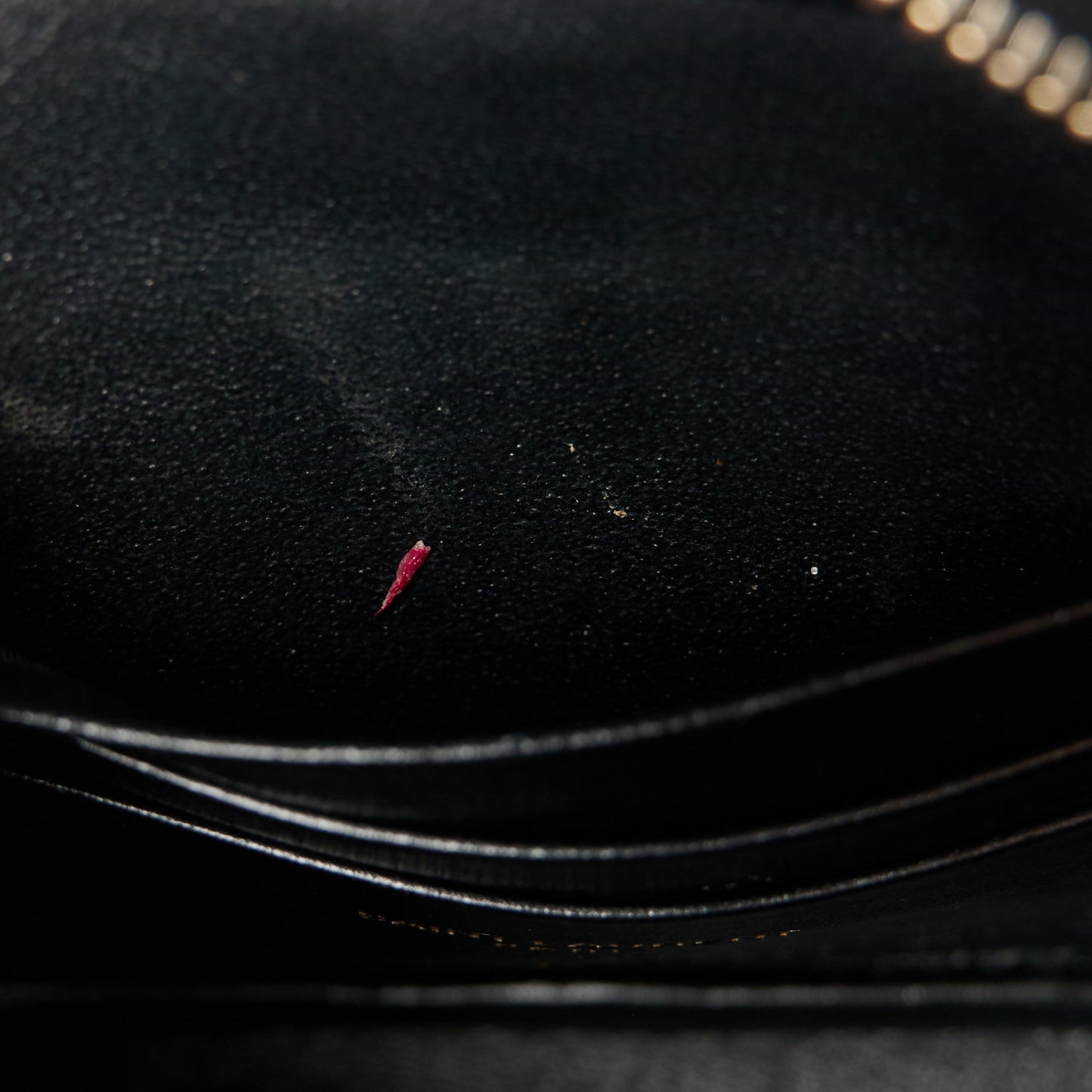 Grain De Poudre Matelasse Monogram Mini Lou Camera Bag Black