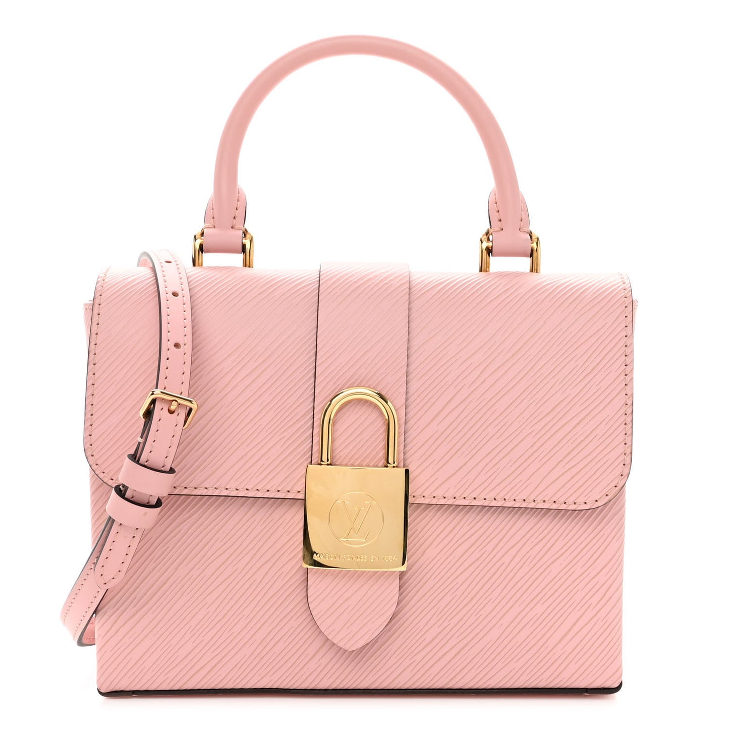 Epi Locky BB Rose Ballerine