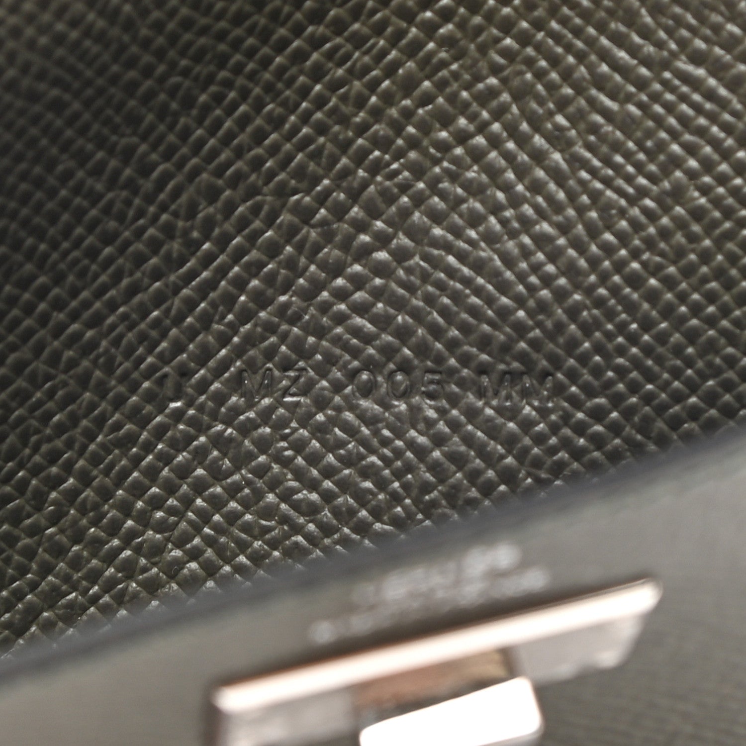 Hermes Epsom Kelly Pocket Compact Wallet Vert De Gris 6 of 7