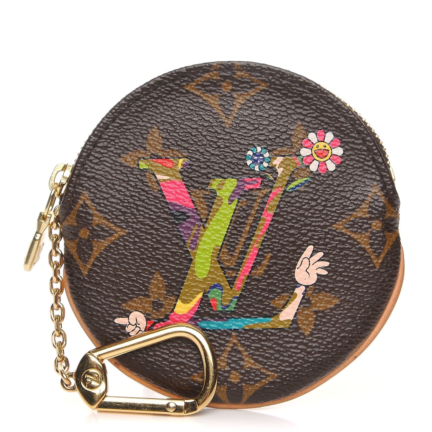 Louis Vuitton Monogram MOCA Round Coin Purse 1 of 7