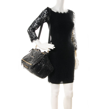 Givenchy Tumbled Sheepskin Medium Pandora Bag Black 2 of 8