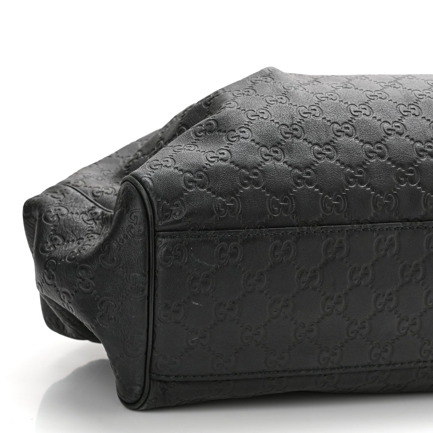 Guccissima Large Sukey Tote Black