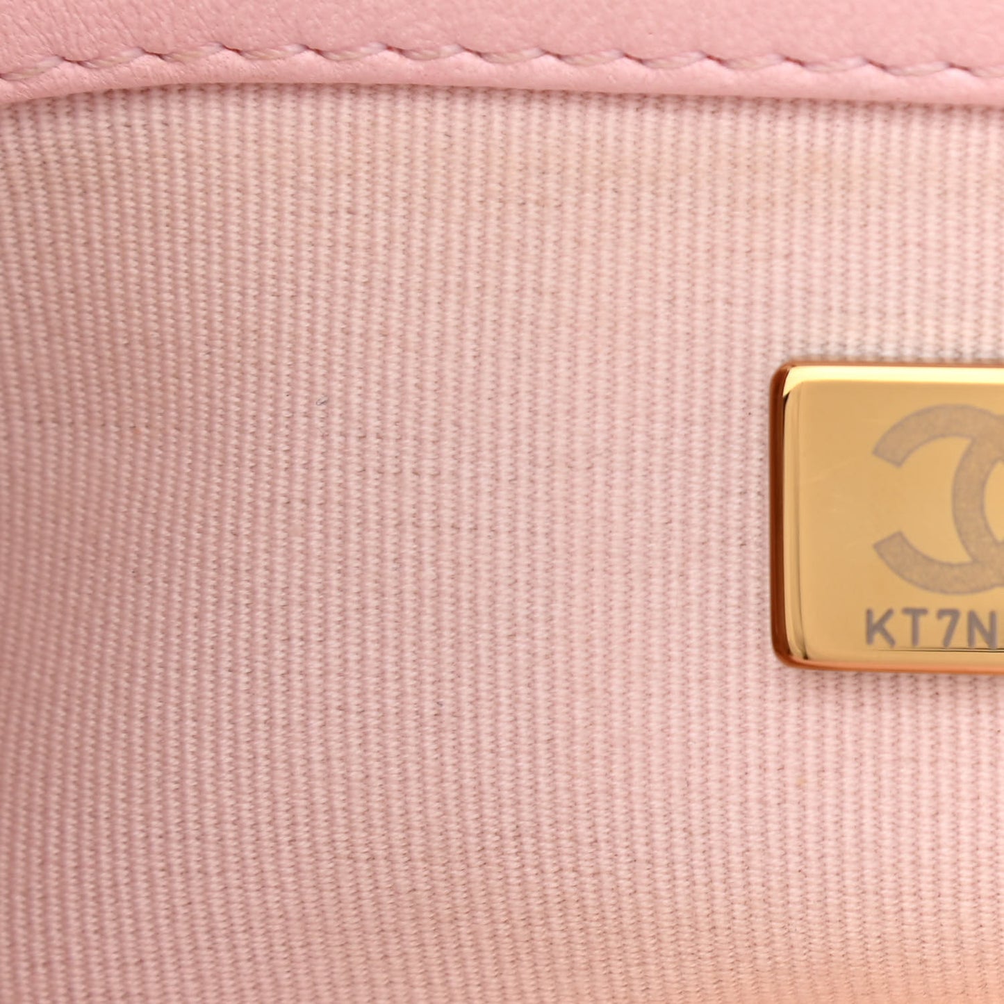 Lambskin Quilted Medium Chanel 19 Flap Light Pink