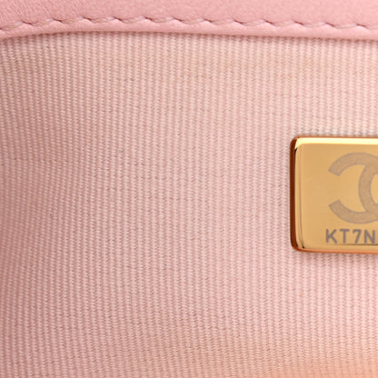 Chanel Lambskin Quilted Medium Chanel 19 Flap Light Pink 7 of 17