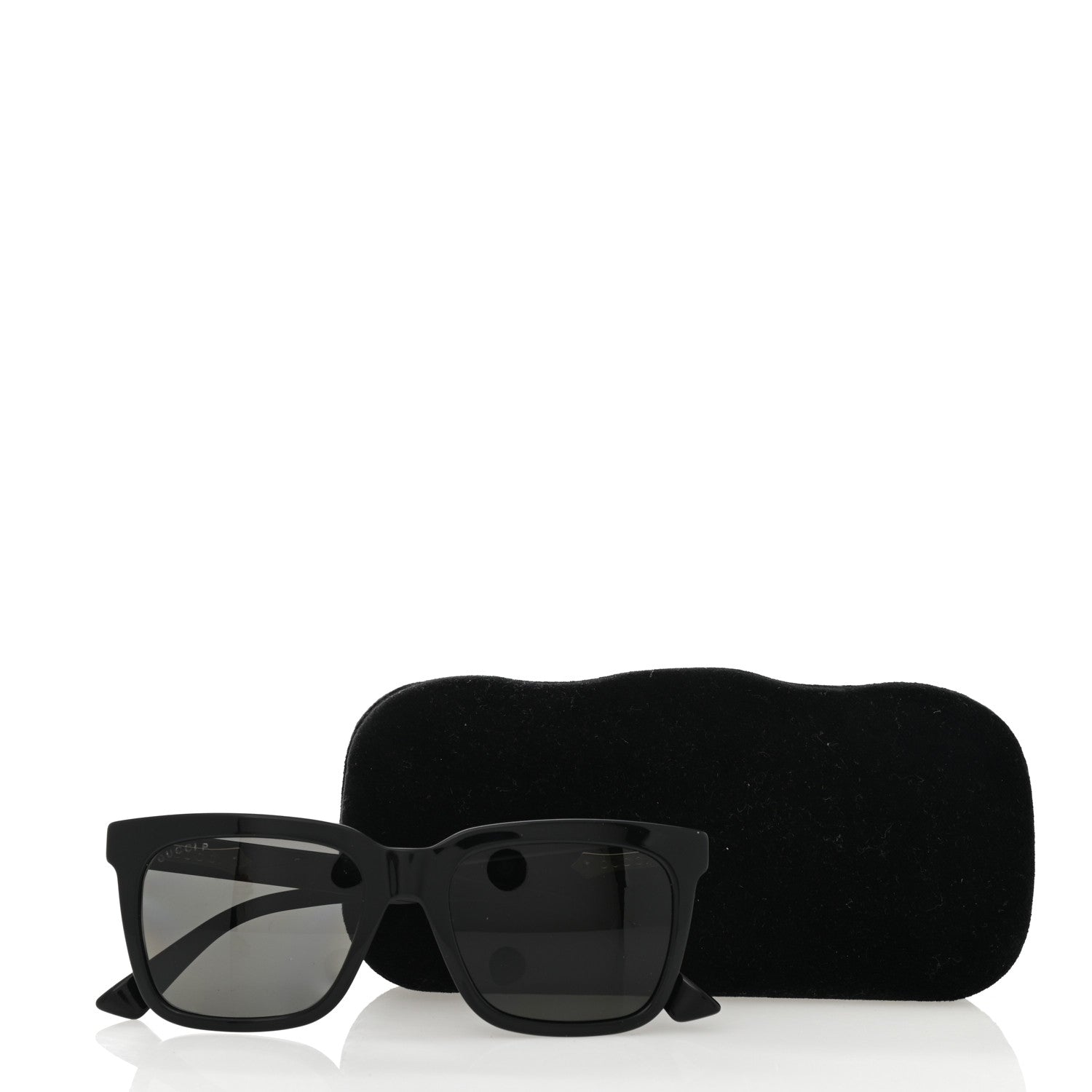 Gucci Acetate Square Frame Sunglasses GG0267S Black 7 of 7