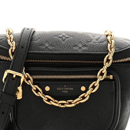 Louis Vuitton Empreinte Mini Bumbag Black 7 of 10