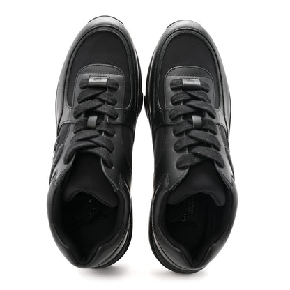 Chanel Lambskin Fabric CC Uniform Sneakers 40 Black 2 of 10