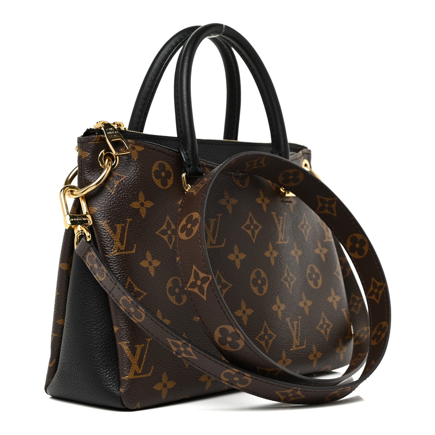 Louis Vuitton Monogram Pallas Full BB Black 3 of 16