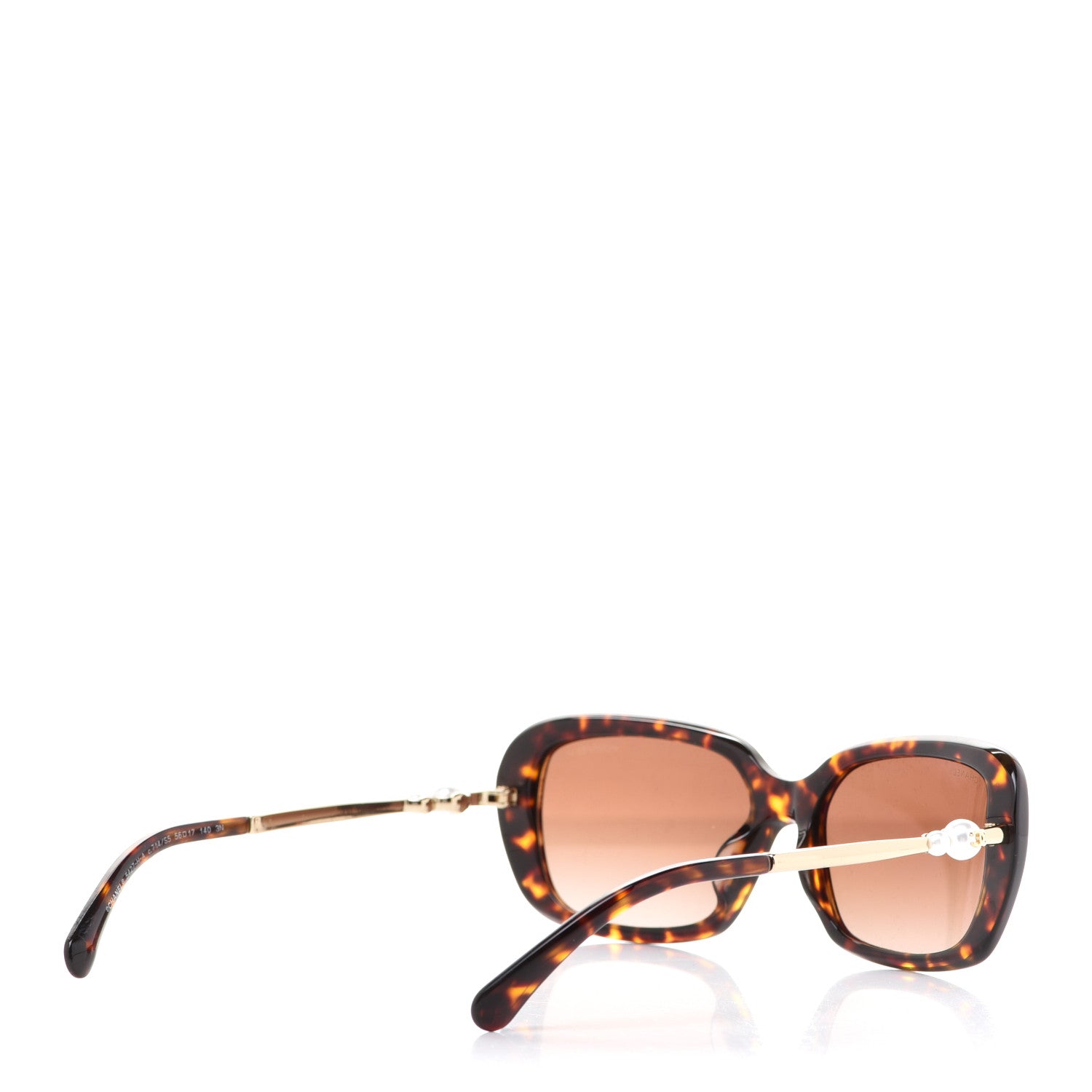 Chanel Pearl Square Sunglasses 5427-H-A Tortoise 4 of 9