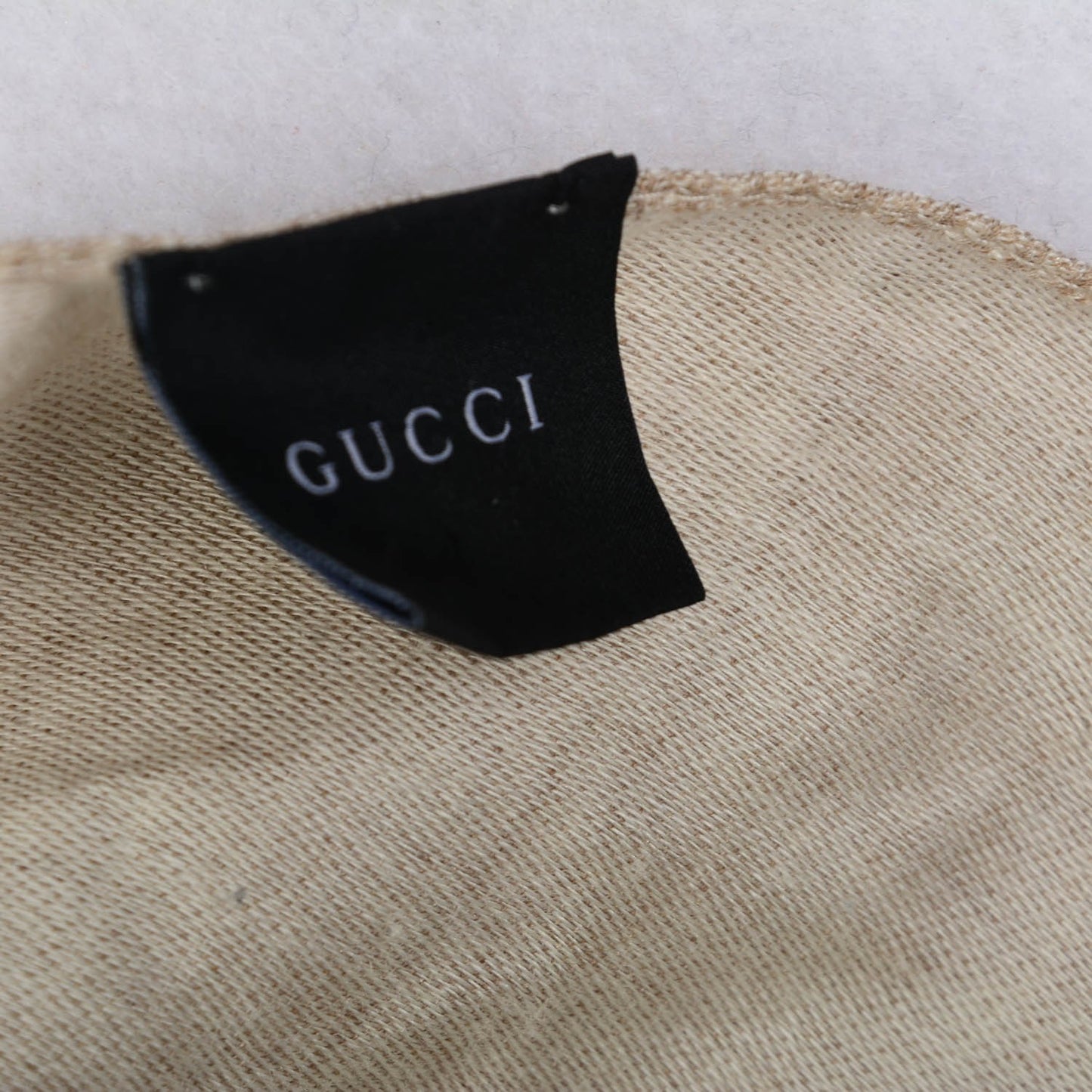 Wool Silk GG Monogram GGNat Plus Scarf Sand