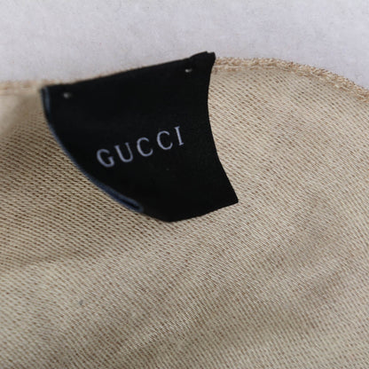 Gucci Wool Silk GG Monogram GGNat Plus Scarf Sand 5 of 5