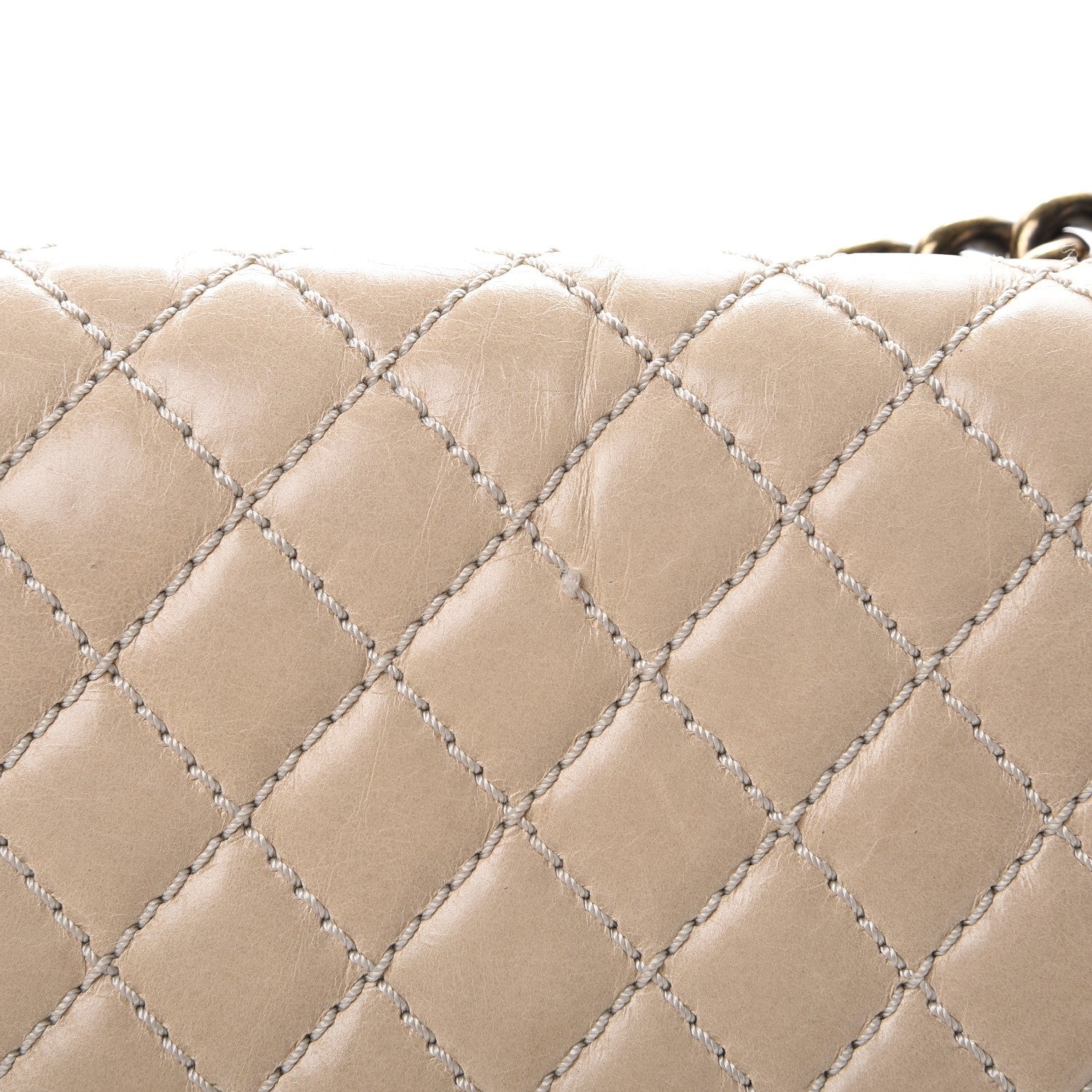 Chanel Calfskin Quilted Large Boy Flap Beige 8 of 19