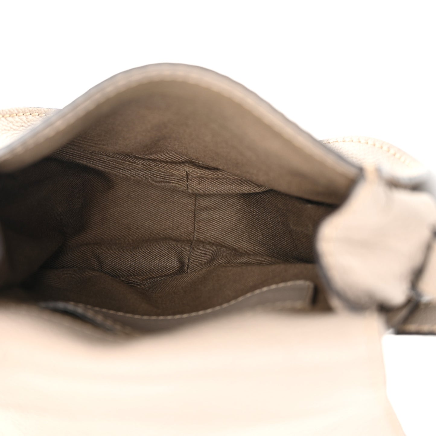 Calfskin Mini Marcie Round Crossbody Bag Pastel Grey