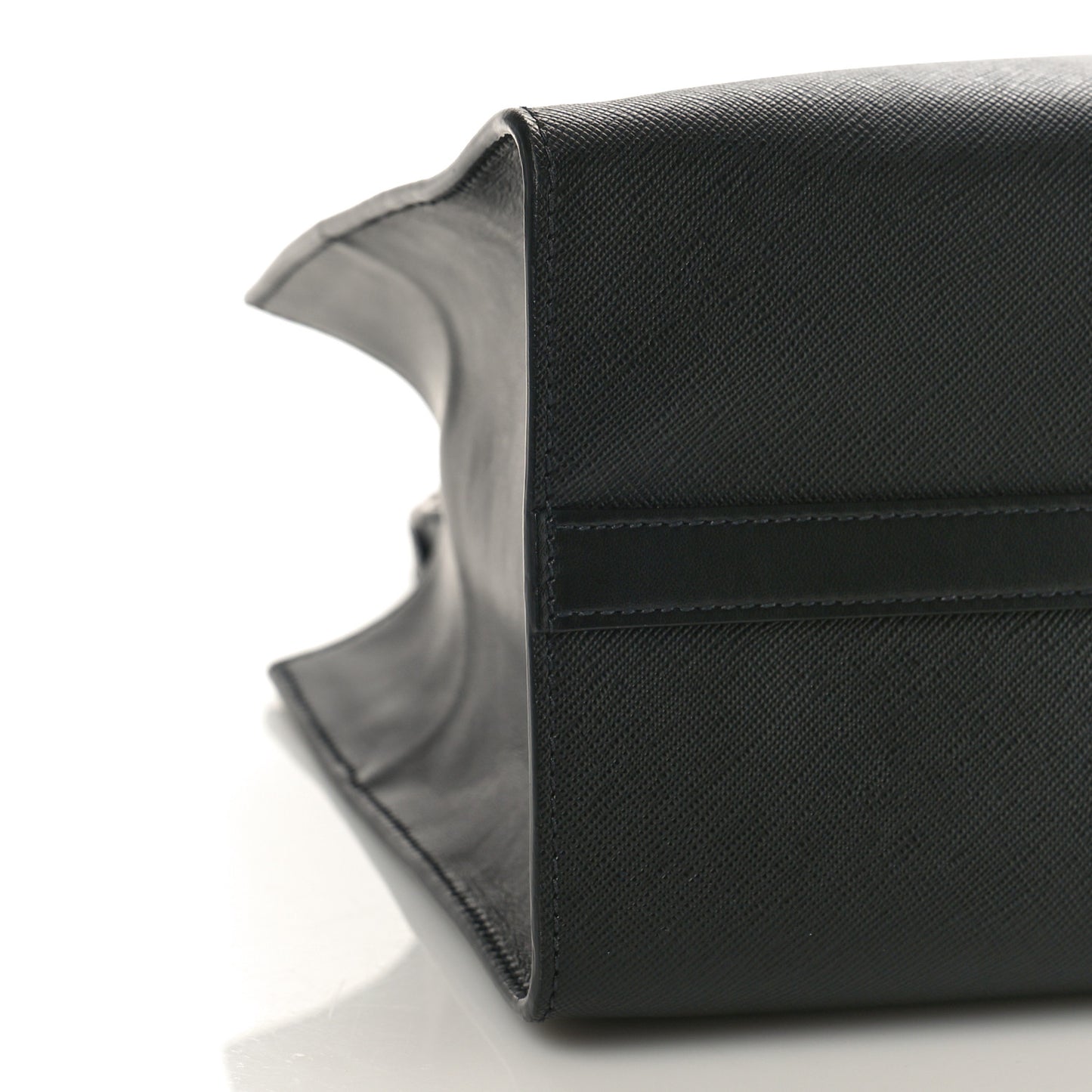 Saffiano Soft Calfskin Tote Black
