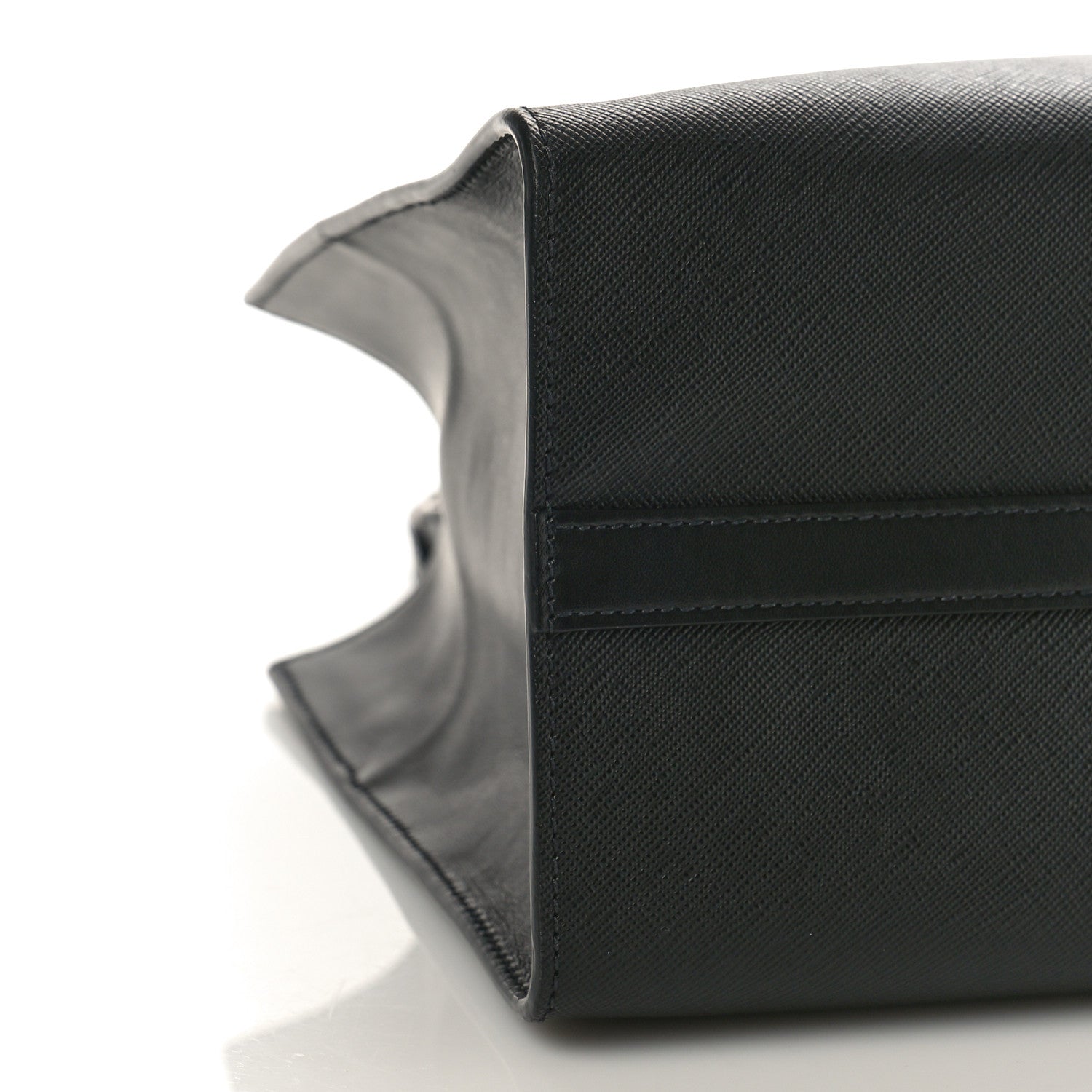 Prada Saffiano Soft Calfskin Tote Black 7 of 8