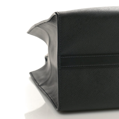 Prada Saffiano Soft Calfskin Tote Black 7 of 8