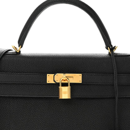 Hermes Togo Kelly Retourne 32 Black 8 of 13