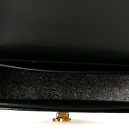 Saint Laurent Box Calfskin Mini Voltaire Shoulder Bag Black 4 of 11