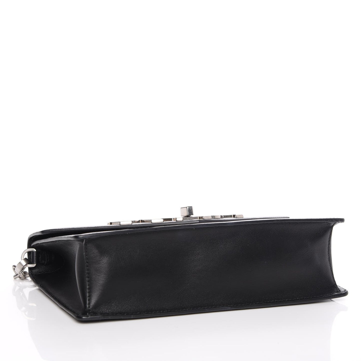 Soft Calf Logo Crossbody Nero Black