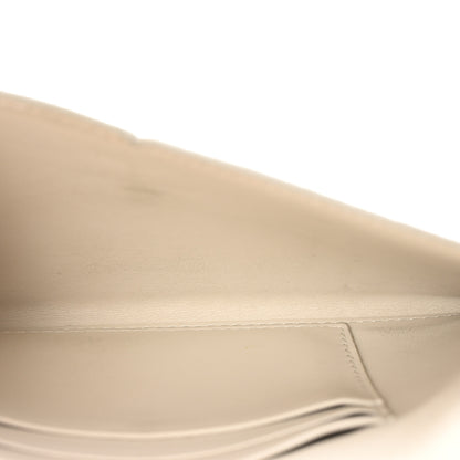 Prada Saffiano Envelope Wallet Talco 5 of 8