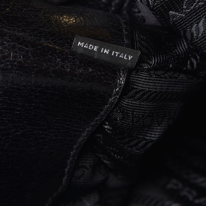 Prada Vitello Shine Tote Black 8 of 14