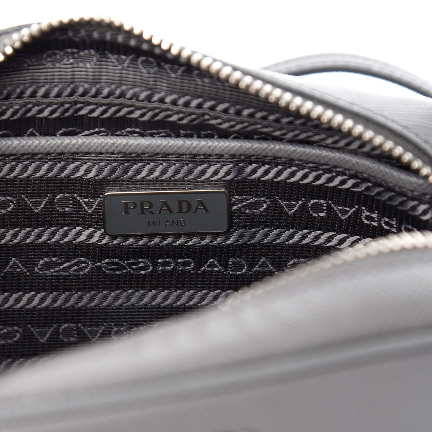 Prada Saffiano Mini Camera Crossbody Bag Marmo 5 of 11