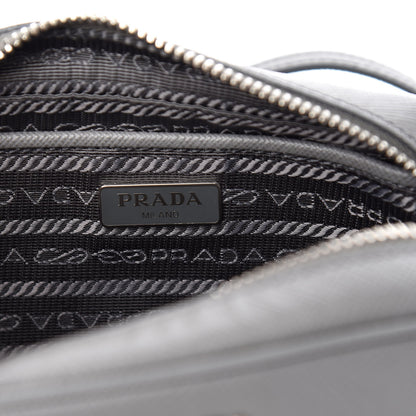 Prada Saffiano Mini Camera Crossbody Bag Marmo 5 of 11