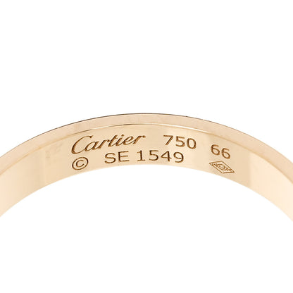 Cartier 18K Yellow Gold 3.5mm LOVE Wedding Band Ring 66 11.5 4 of 5