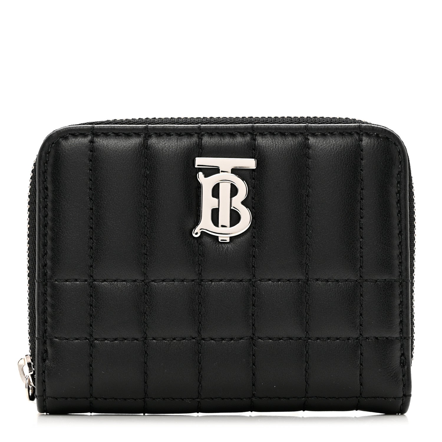 Burberry Lambskin Quilted Lola Wallet Black 1 of 6