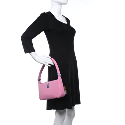 Burberry Smooth Calfskin TB Shoulder Bag Primrose Pink 2 of 8