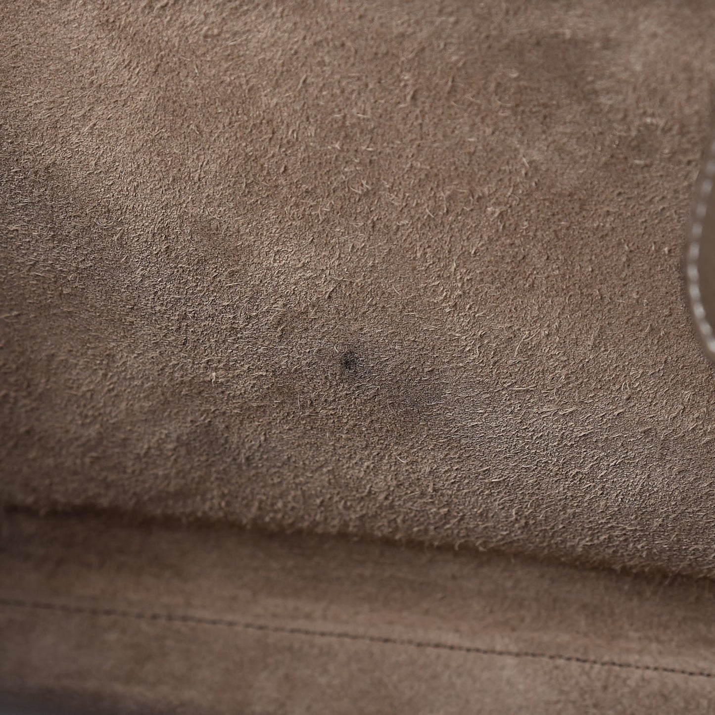 Drummed Calfskin Micro Luggage Souris