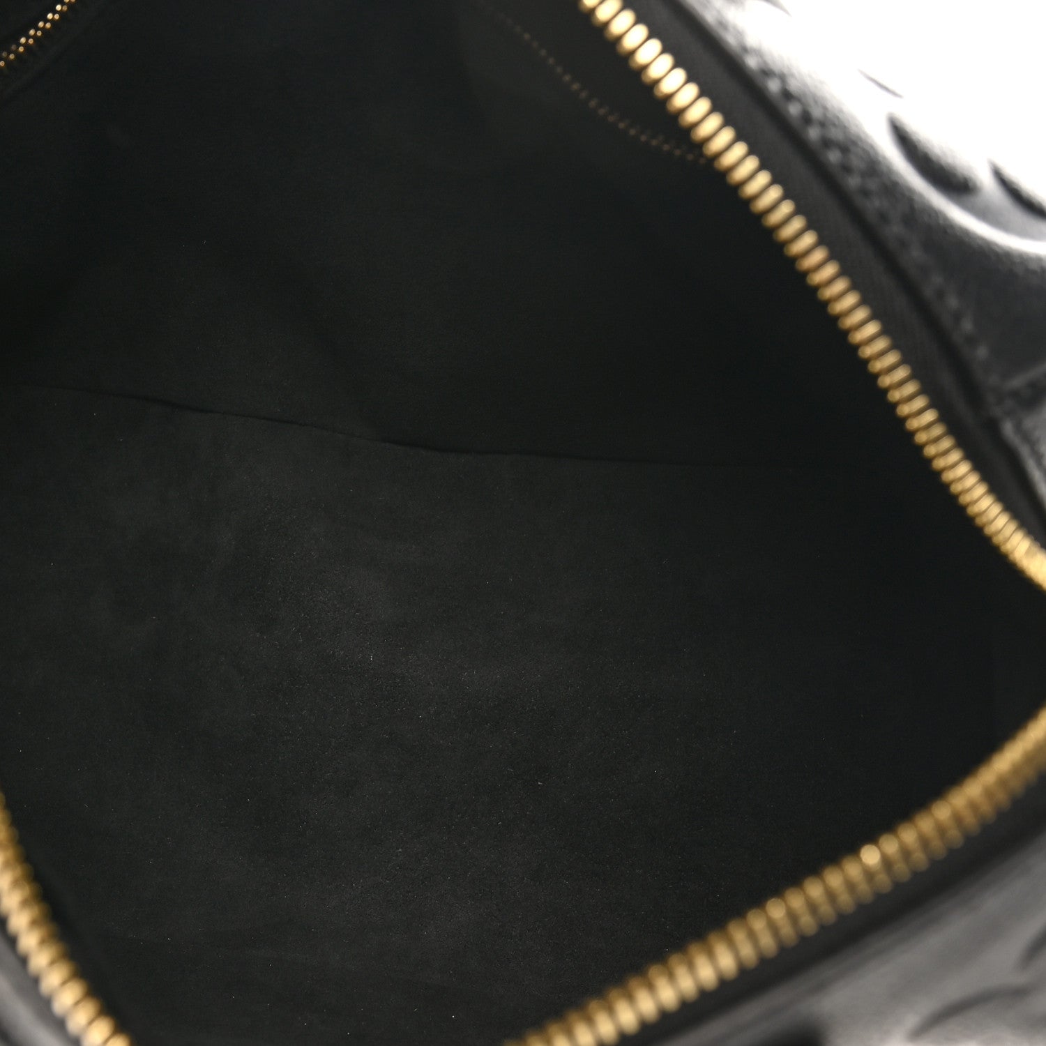 Louis Vuitton Empreinte Monogram Giant Speedy Bandouliere 25 Black 5 of 9