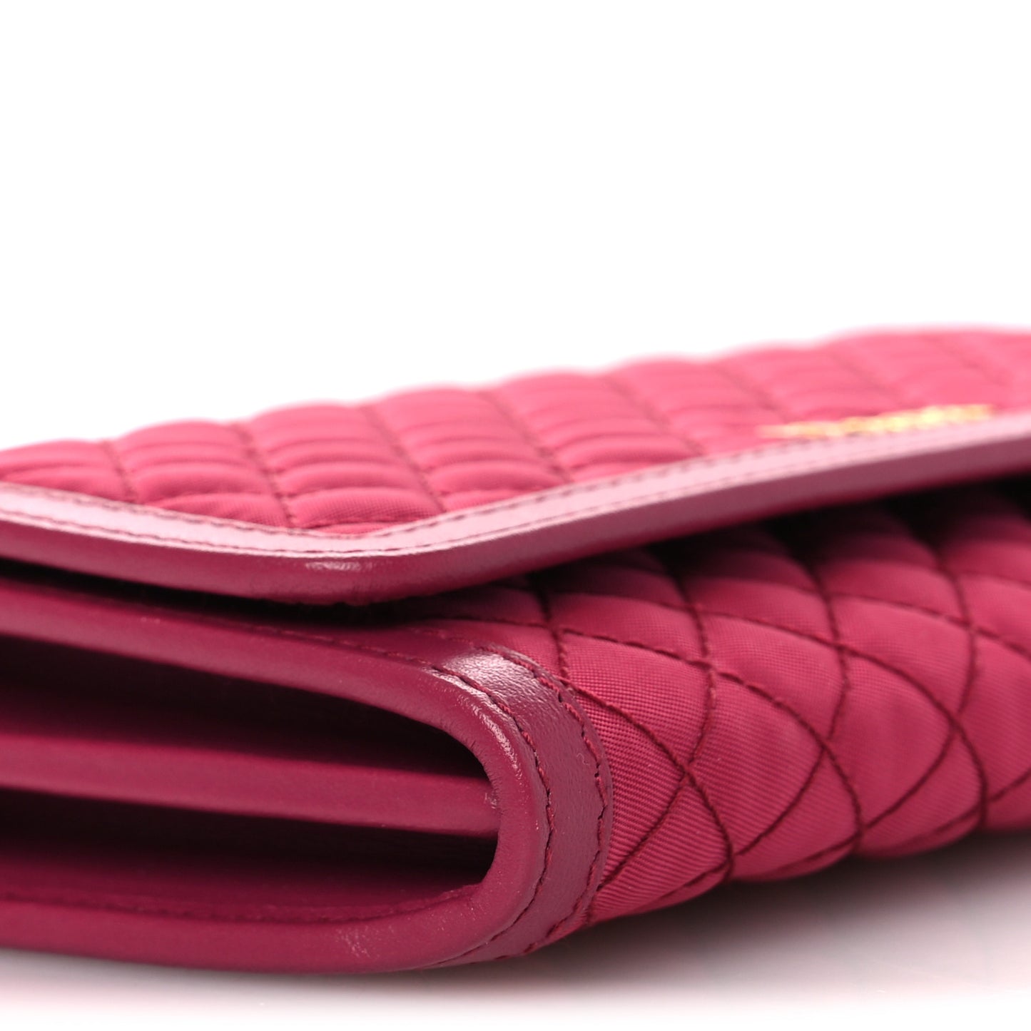 Tessuto Quilted Mini Crossbody Wallet Ibisco