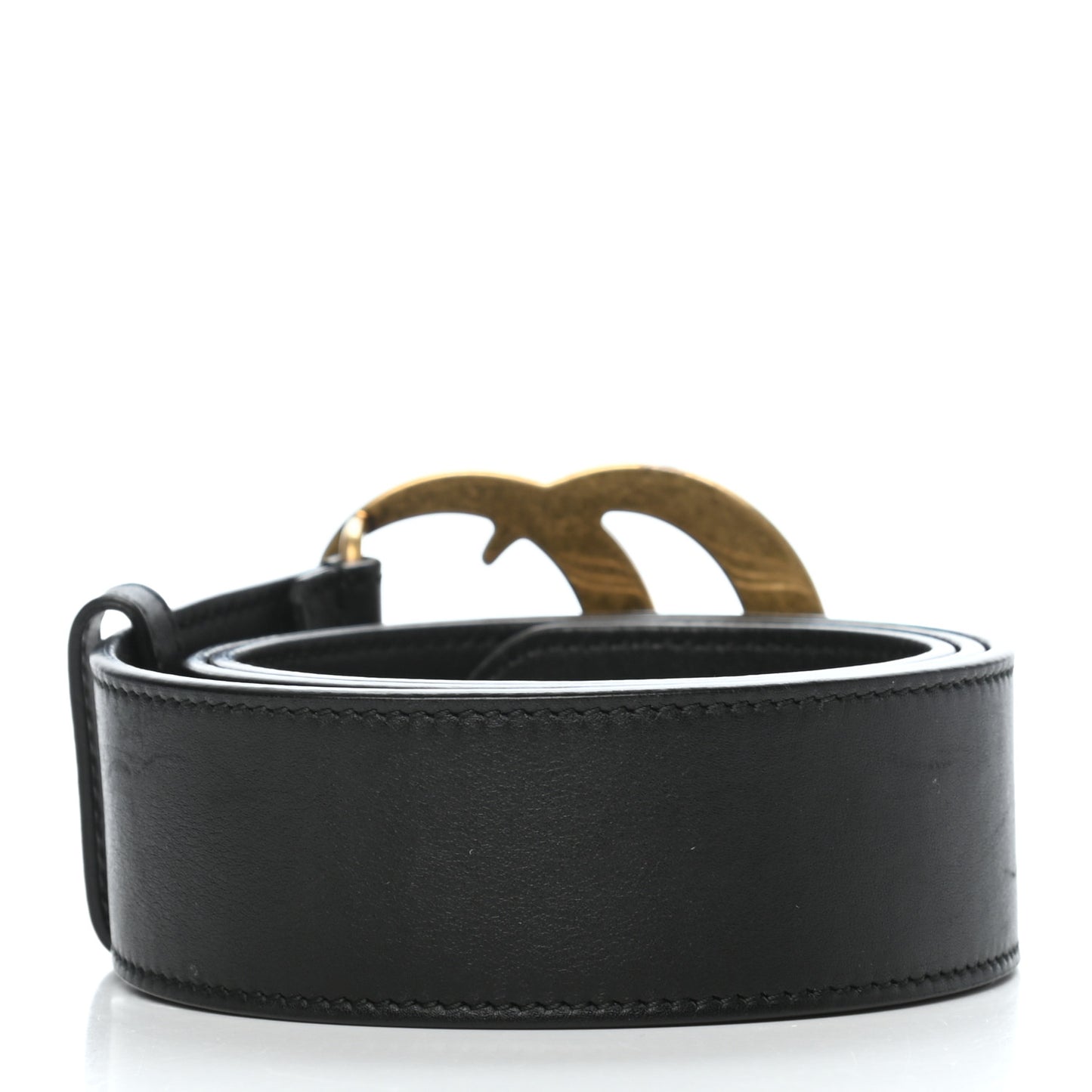 Calfskin Double G 40mm Belt 80 32 Black
