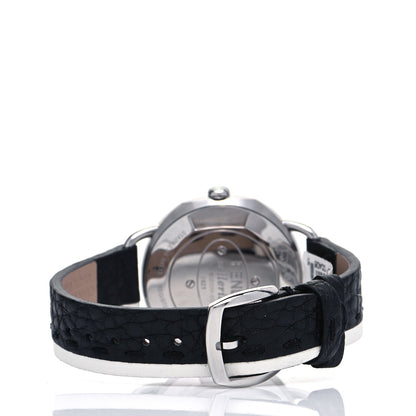 Fendi Stainless Steel Calfskin 38mm Selleria Two Tone Quartz Watch Grey 3 of 4
