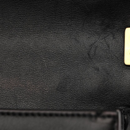 Chanel Calfskin Quilted Large Boy Flap Black 12 of 13