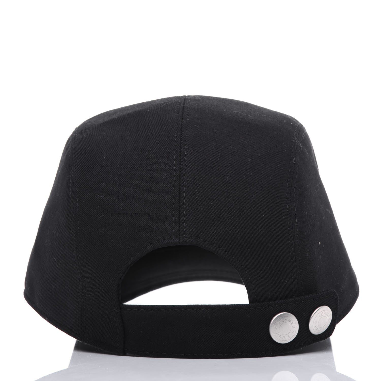 Hermes Cotton Nevada Street Hat 58 Black 3 of 6