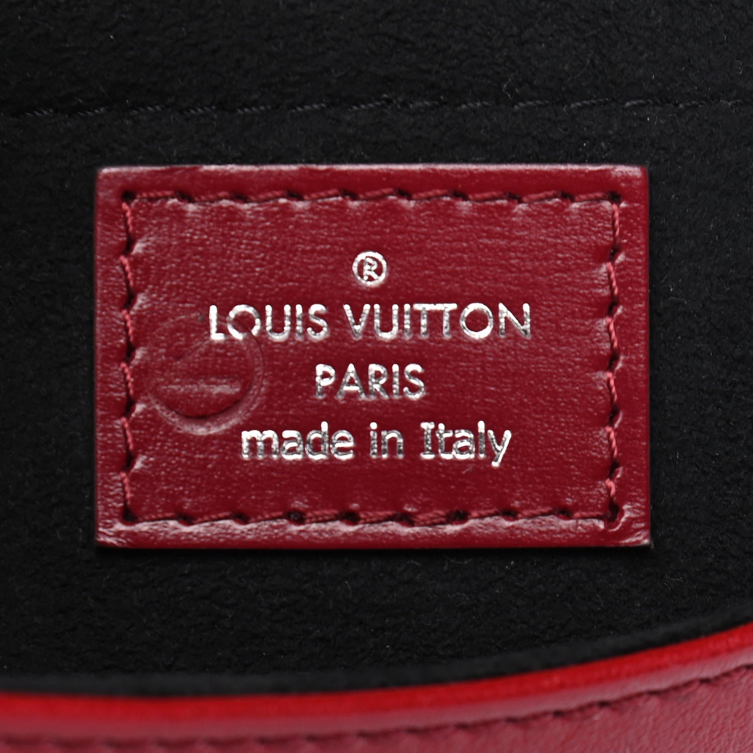 Louis Vuitton Calfskin Tambourin Red 6 of 8