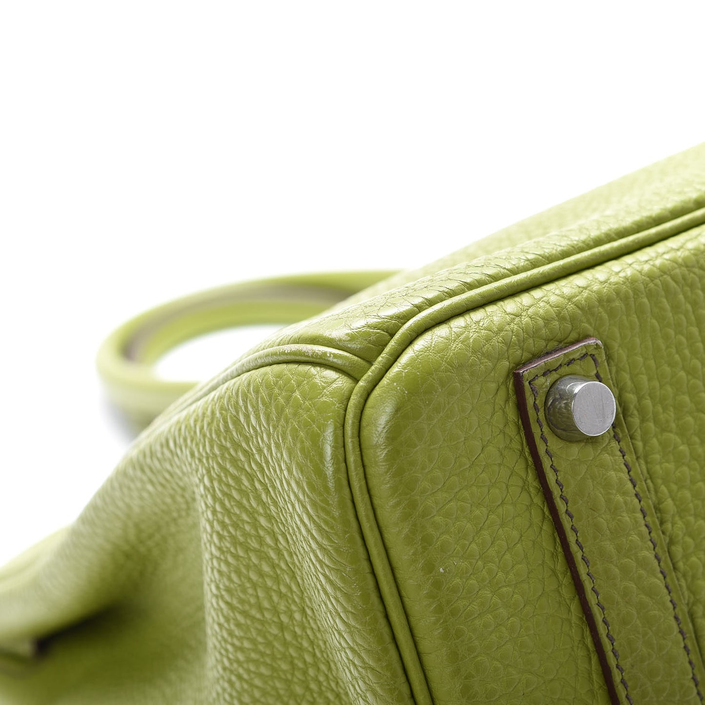 Togo Birkin 35 Vert Anis