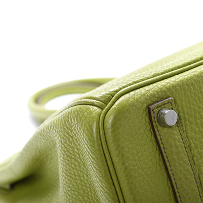 Hermes Togo Birkin 35 Vert Anis 34 of 37