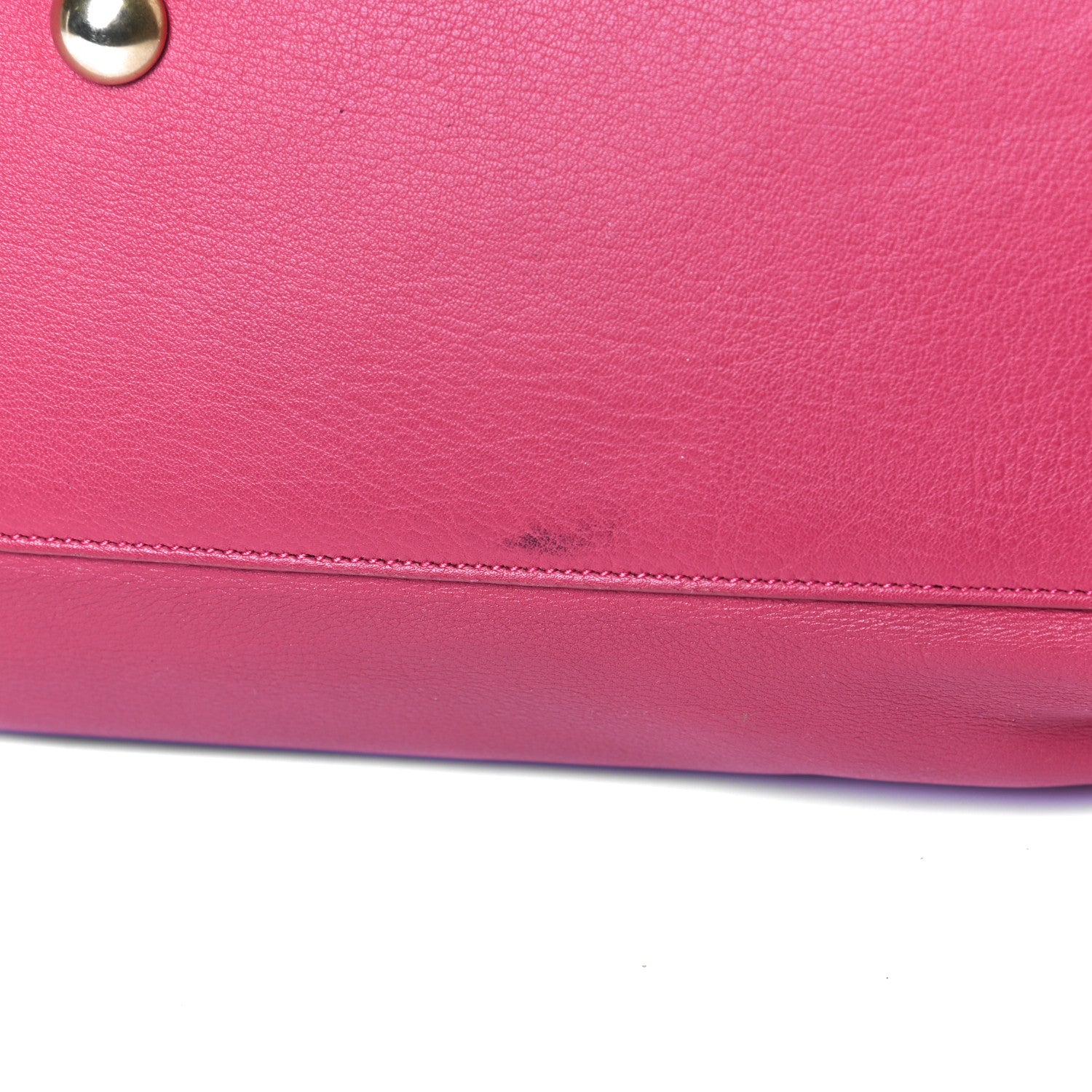 Saint Laurent Calfskin Medium Classic Y Cabas Fuchsia 23 of 34
