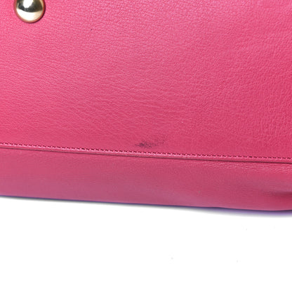 Saint Laurent Calfskin Medium Classic Y Cabas Fuchsia 22 of 34