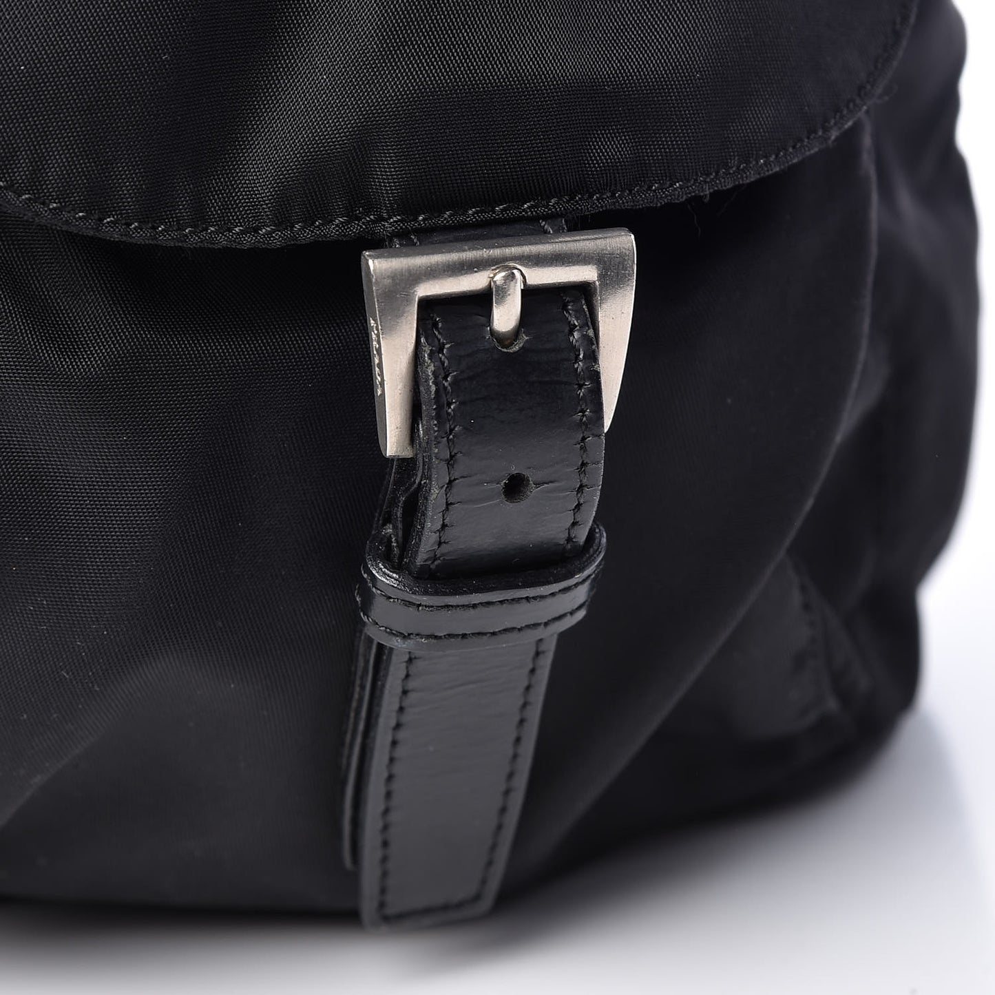 Nylon Vela Medium Backpack Black