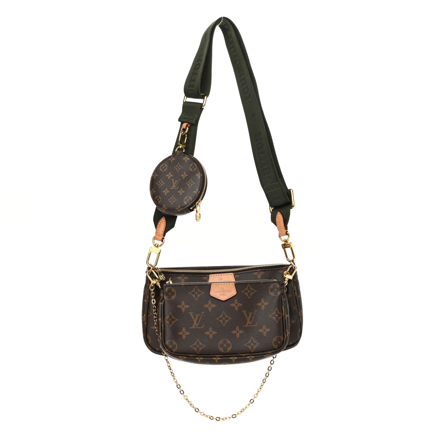 Monogram Multi Pochette Accessories Kaki