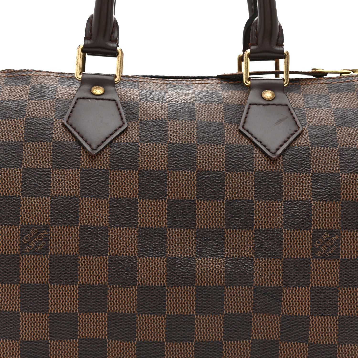 Louis Vuitton Damier Ebene Speedy 25 8 of 10