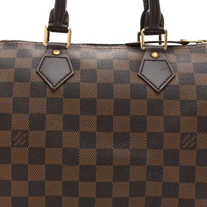 Louis Vuitton Damier Ebene Speedy 25 8 of 10