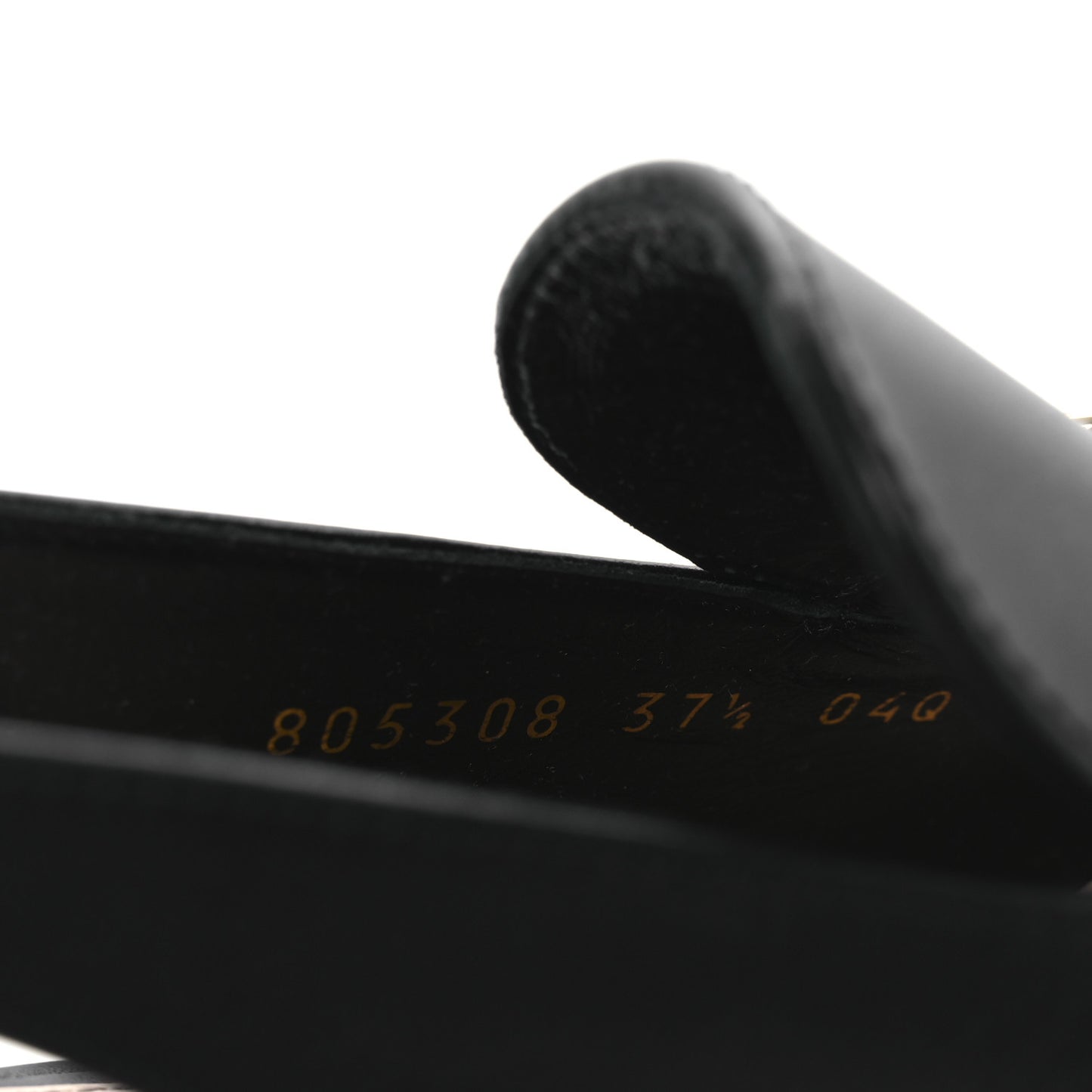 Calfskin Horsebit Platform 70/160mm Slingback Mules 37.5 Black