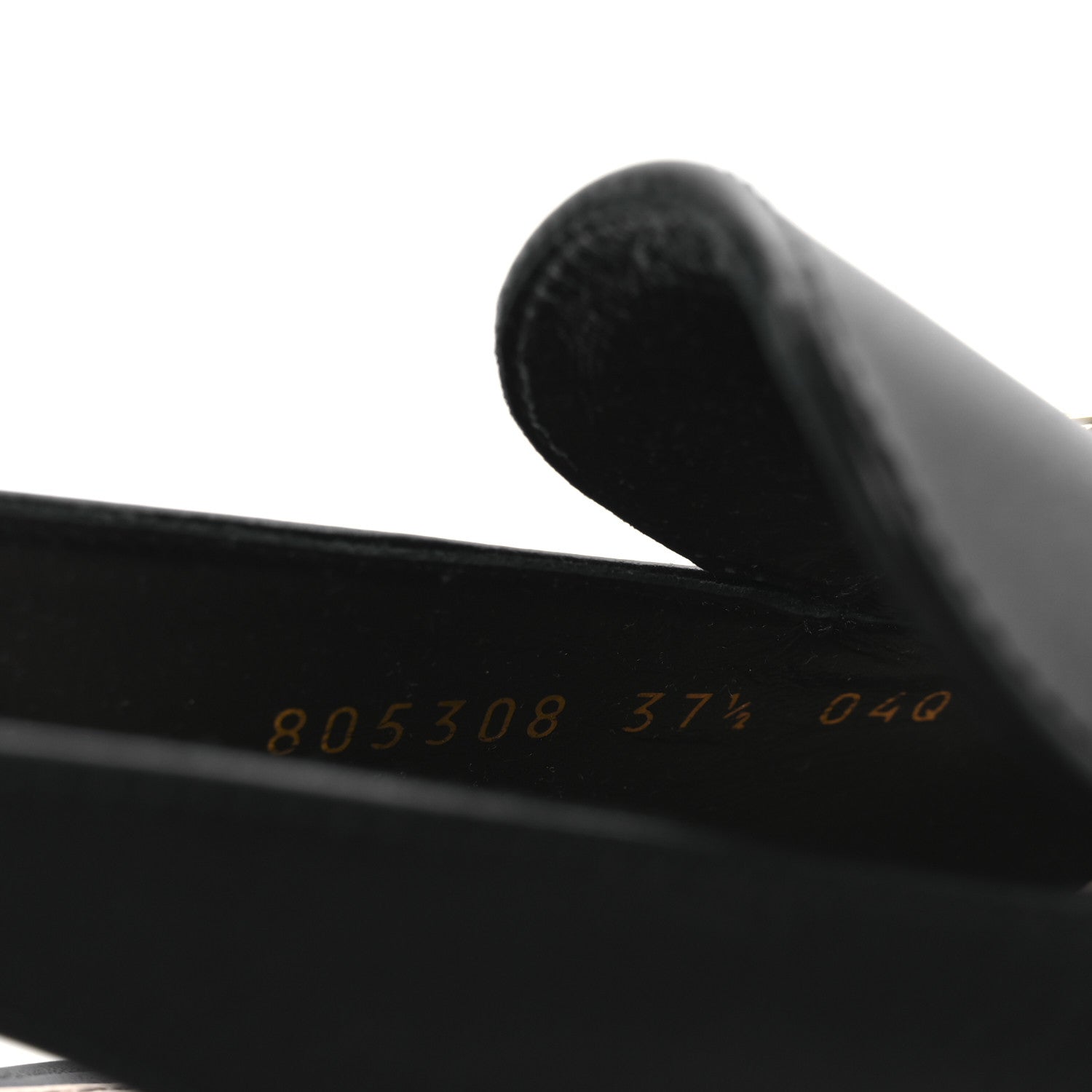 Gucci Calfskin Horsebit Platform 70/160mm Slingback Mules 37.5 Black 10 of 13