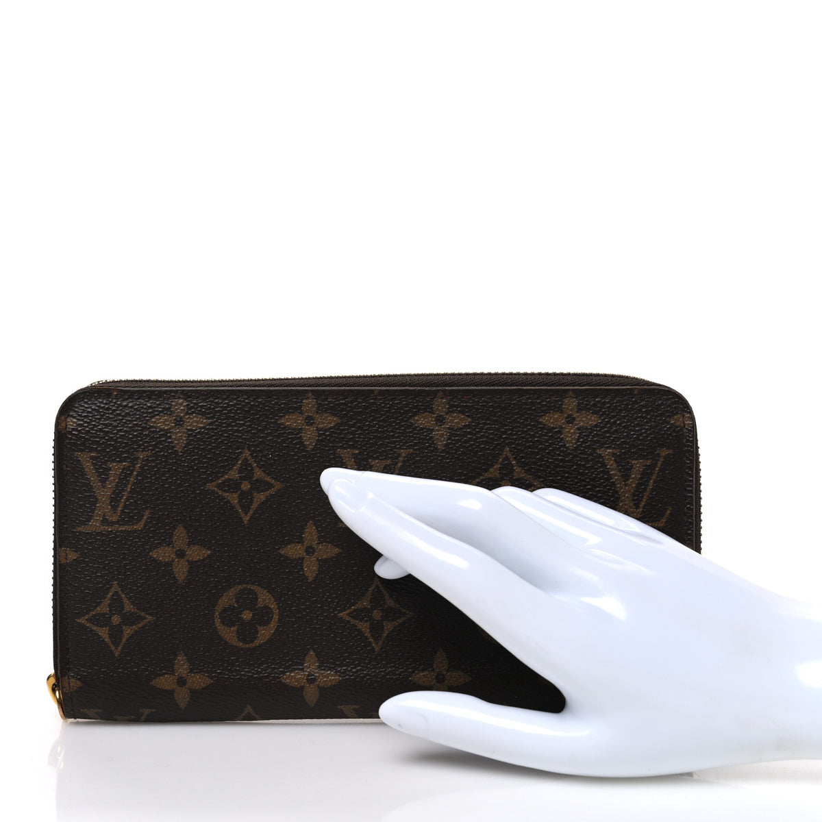 Louis Vuitton Monogram Zippy Wallet Coquelicot 2 of 8